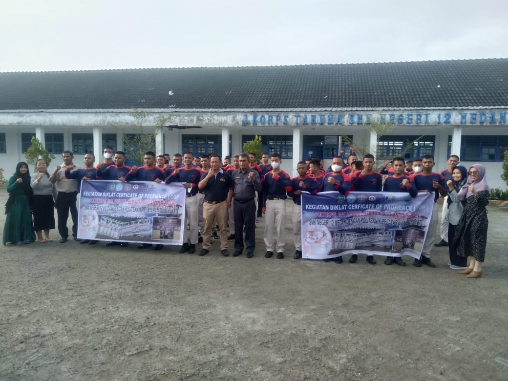 SMKN 12 Medan Berangkatkan 62 Siswa Ikuti Diklat Sertifikat Kepelautan Kapal ke Banda Aceh 