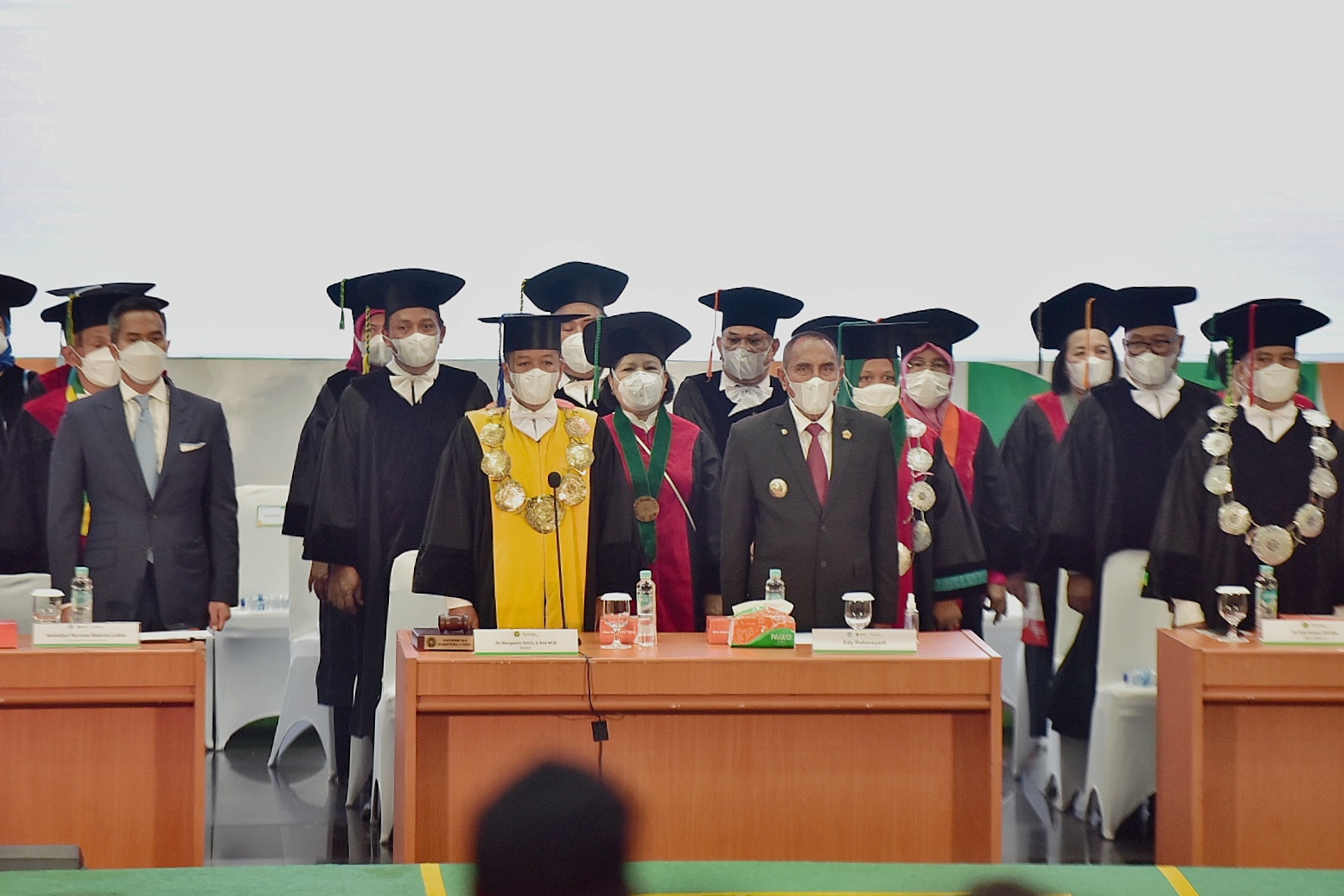 Dies Natalis ke-70, Gubsu  Dorong USU Terus Cetak  SDM Unggul