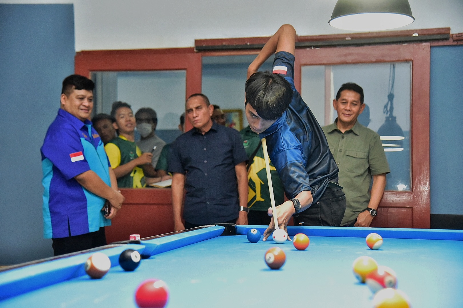 Edy Rahmayadi Tantang Cabor Biliar  Dulang 12 Medali Emas di PON 2024