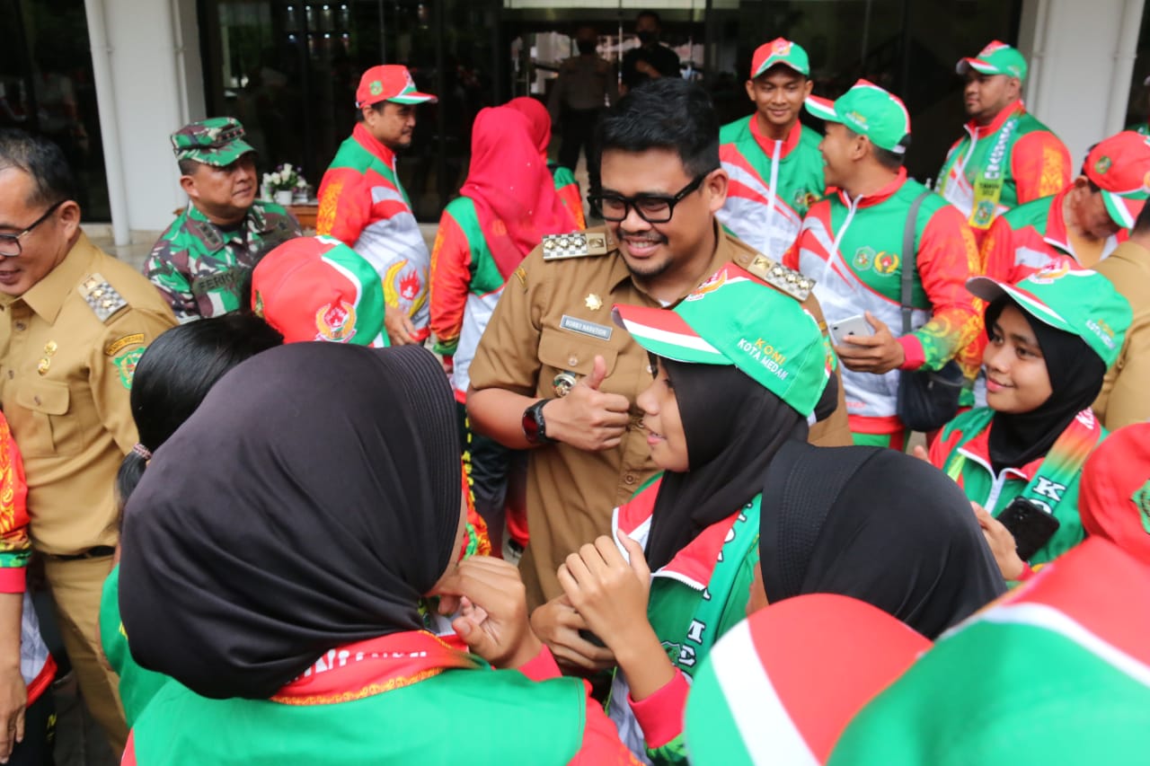 Wali Kota Medan Bobby : Atlet Kota Medan Siap Tampil Maksimal 