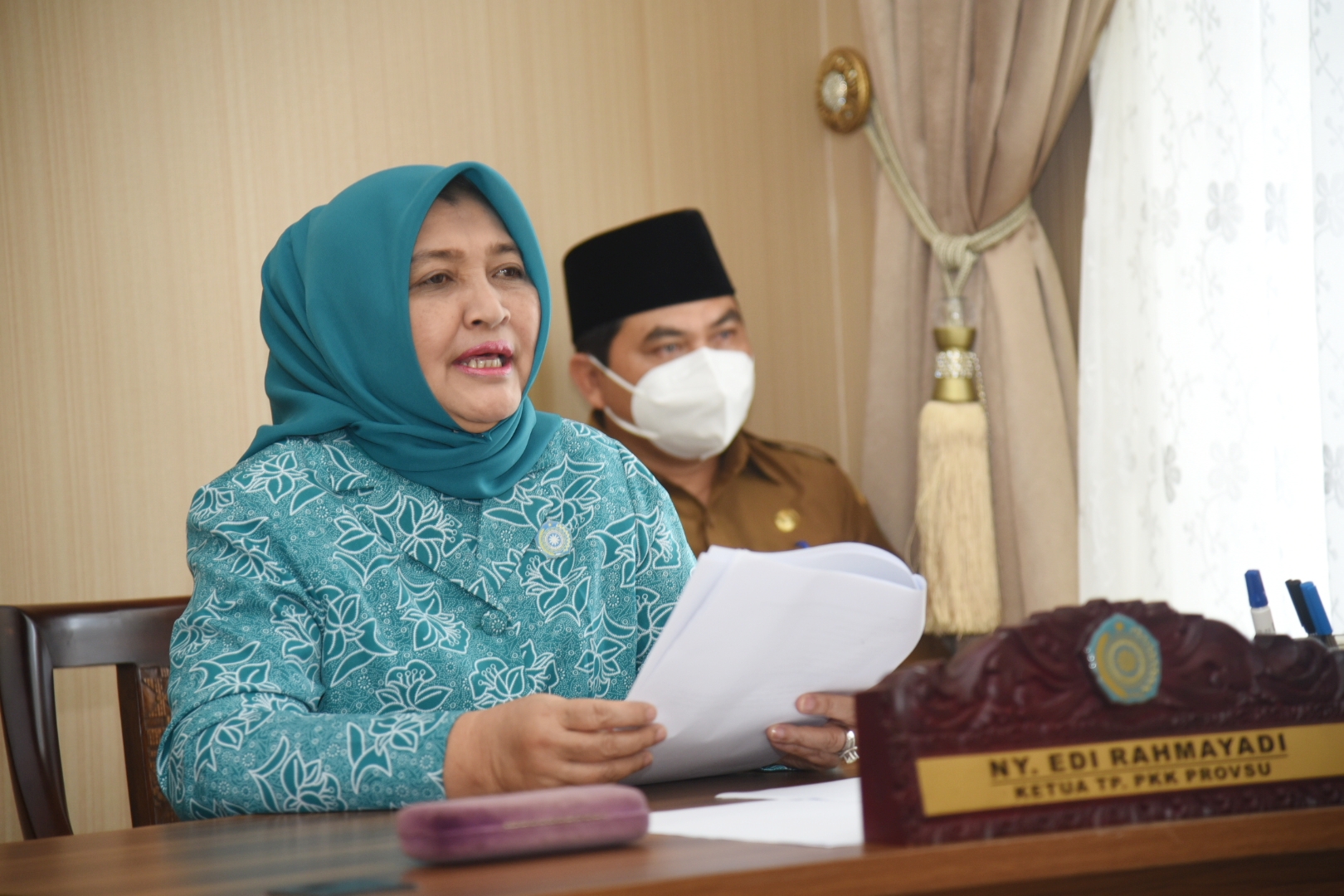 Nawal Lubis Ajak TP PKK Kabupaten/Kota  Sukseskan Program Imunisasi di Sumut
