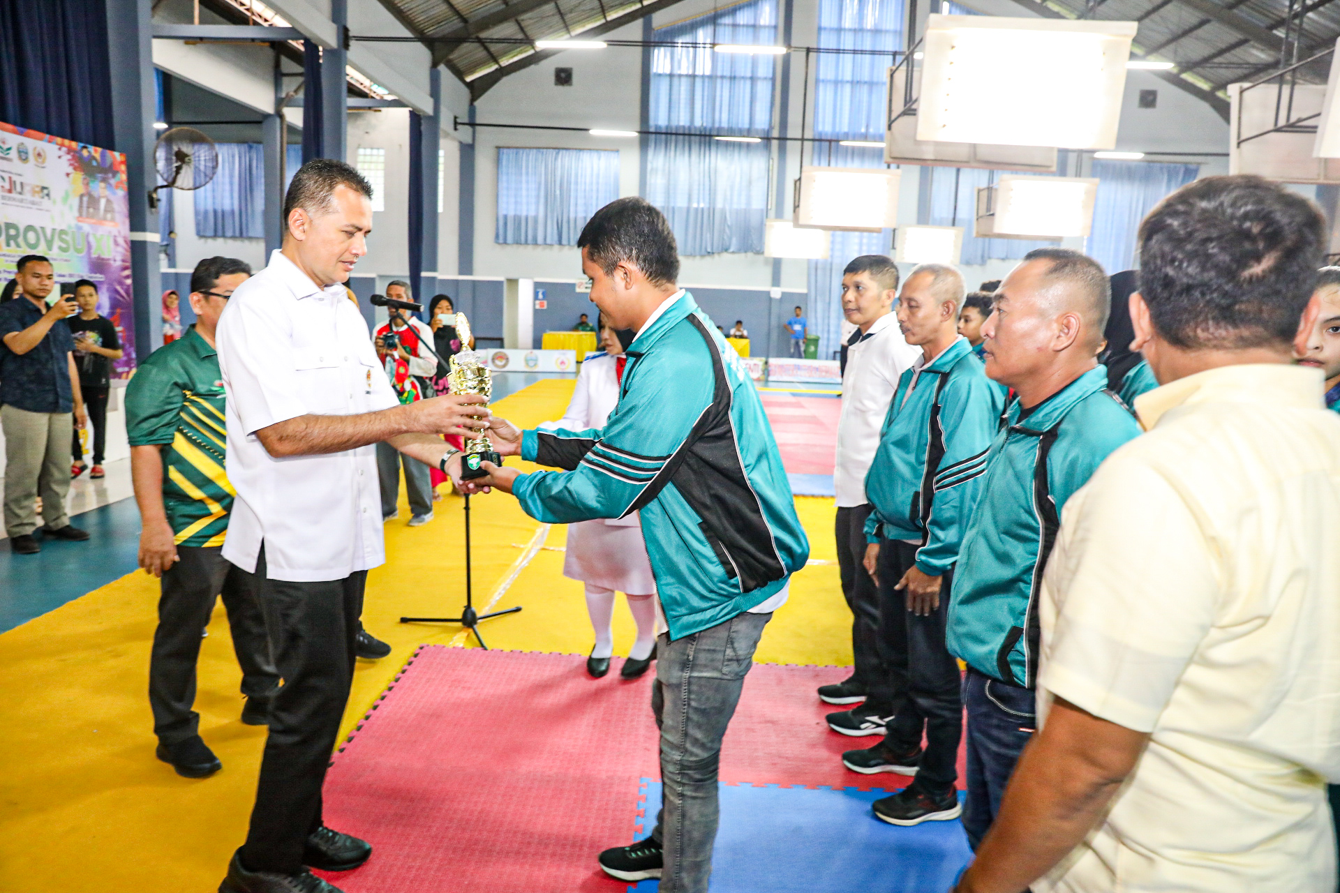 Cari Bibit PON 2024, Wagubsu Musa Rajekshah Tutup Porprov Cabang Olahraga Taekwondo