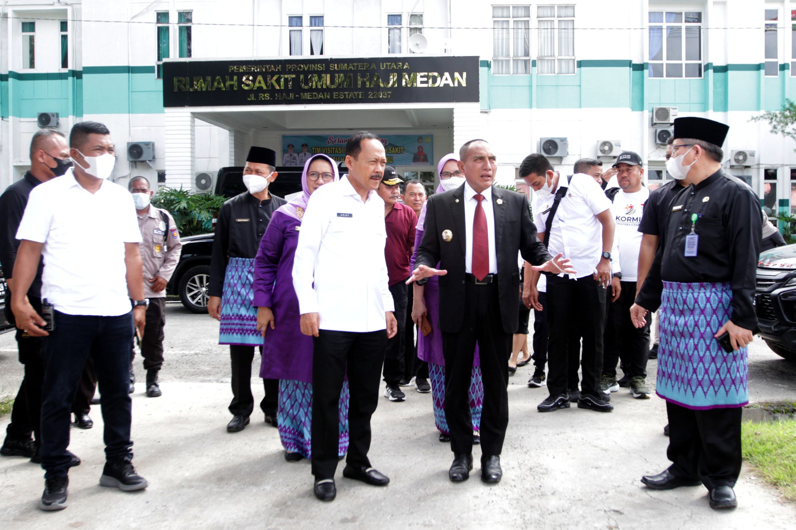 Groundbreaking Pembangunan Rumah Sakit Haji Medan,  Semangat Gubernur Meneruskan Perjuangan Para Pendiri