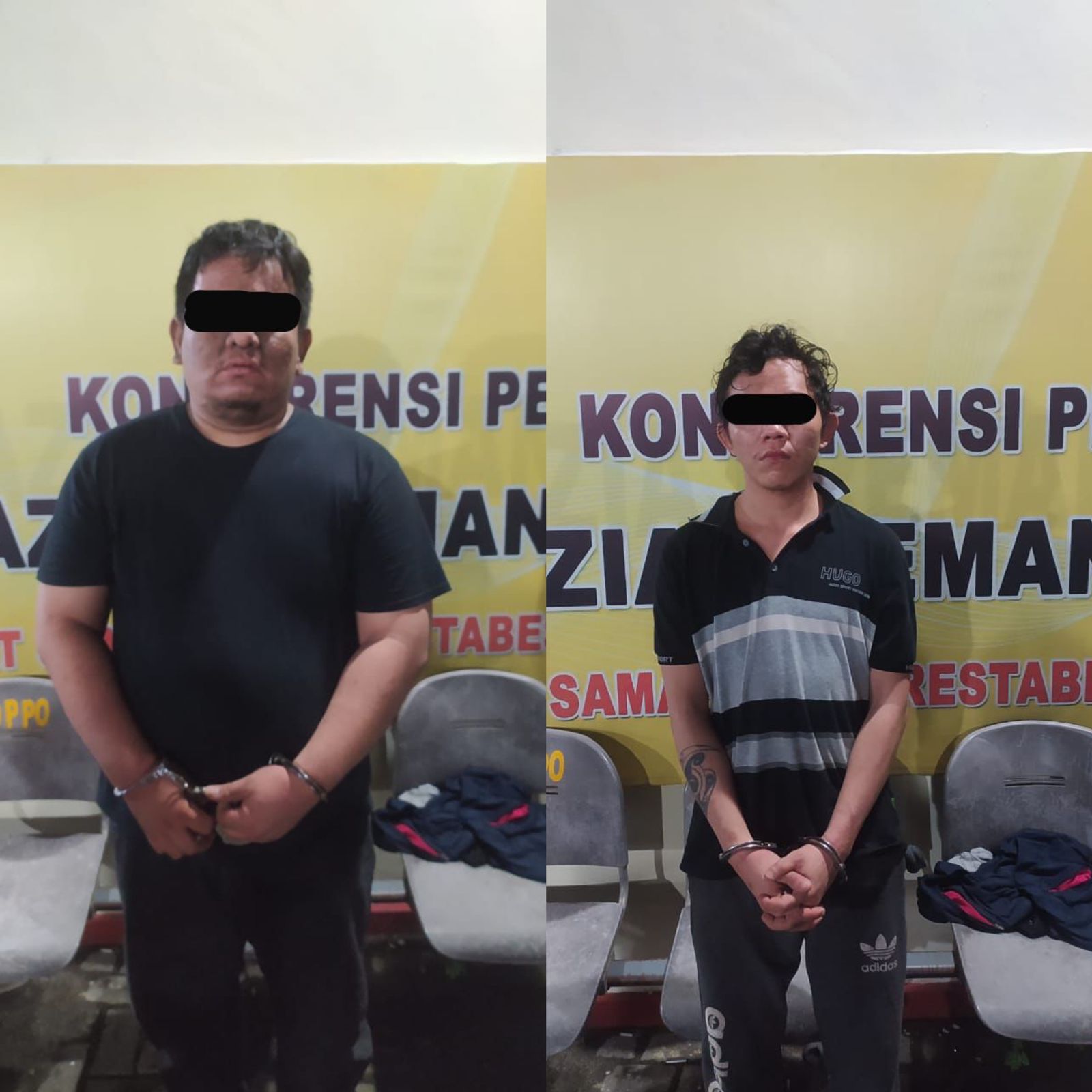 Tim Gabungan Sat Samapta Polrestabes Medan dan BKO Samapta Poldasu Ringkus Kurir Narkoba