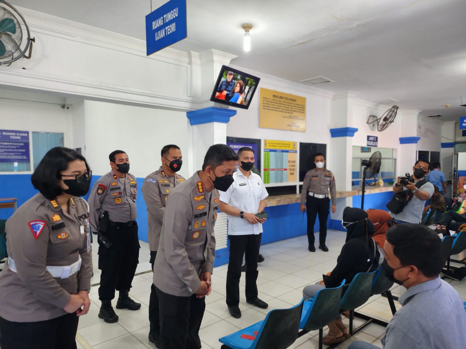 Kapolrestabes Bersama JPU Sidak Pembuatan SIM di Sat Lantas