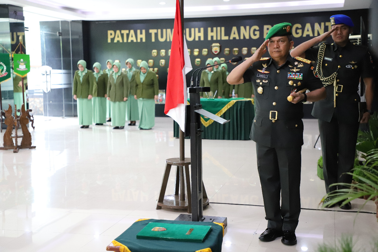 Pangdam I/BB Pimpin Sertijab dan Tradisi Korps Pelepasan 3 Pamen