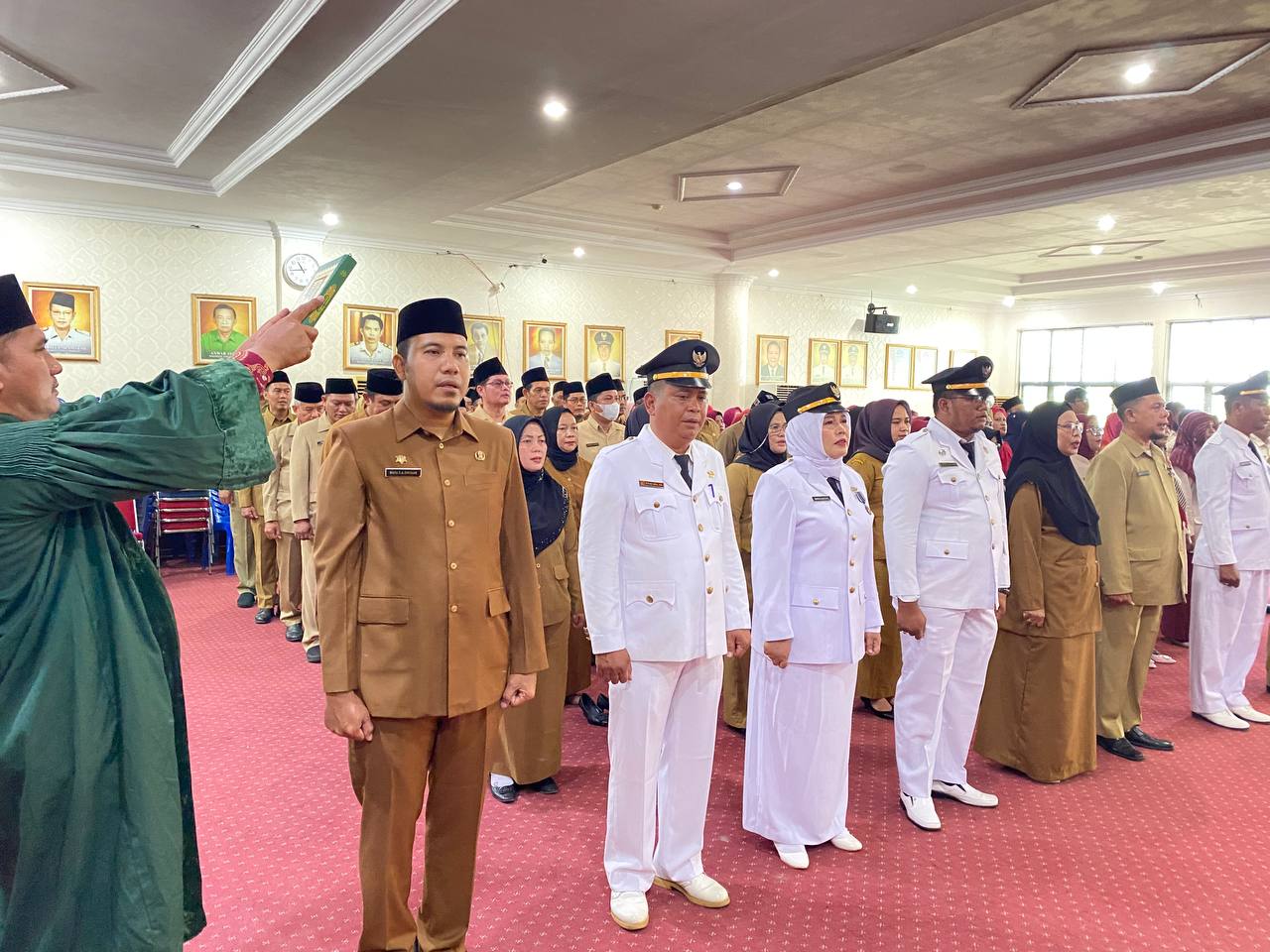 Pj Sekdakot Tanjungbalai Lantik 106 Pejabat Administrator Hingga Kepsek