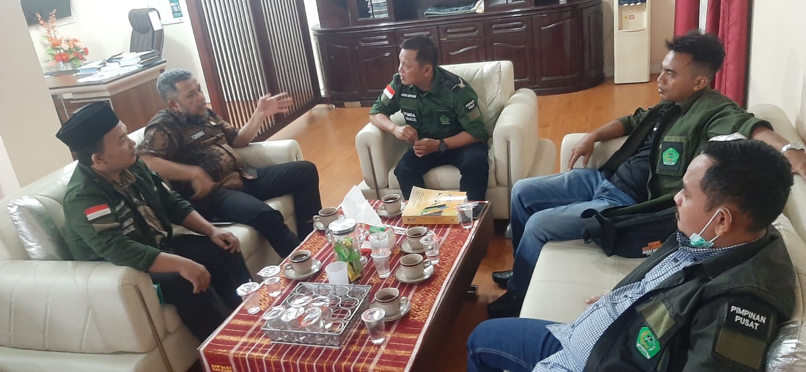 Pemuda Tabagsel Silaturrahmi Dengan Kadis PKP Sumut, Alfi Syahriza :Pemprovsu Miliki Program Kota Kumuh