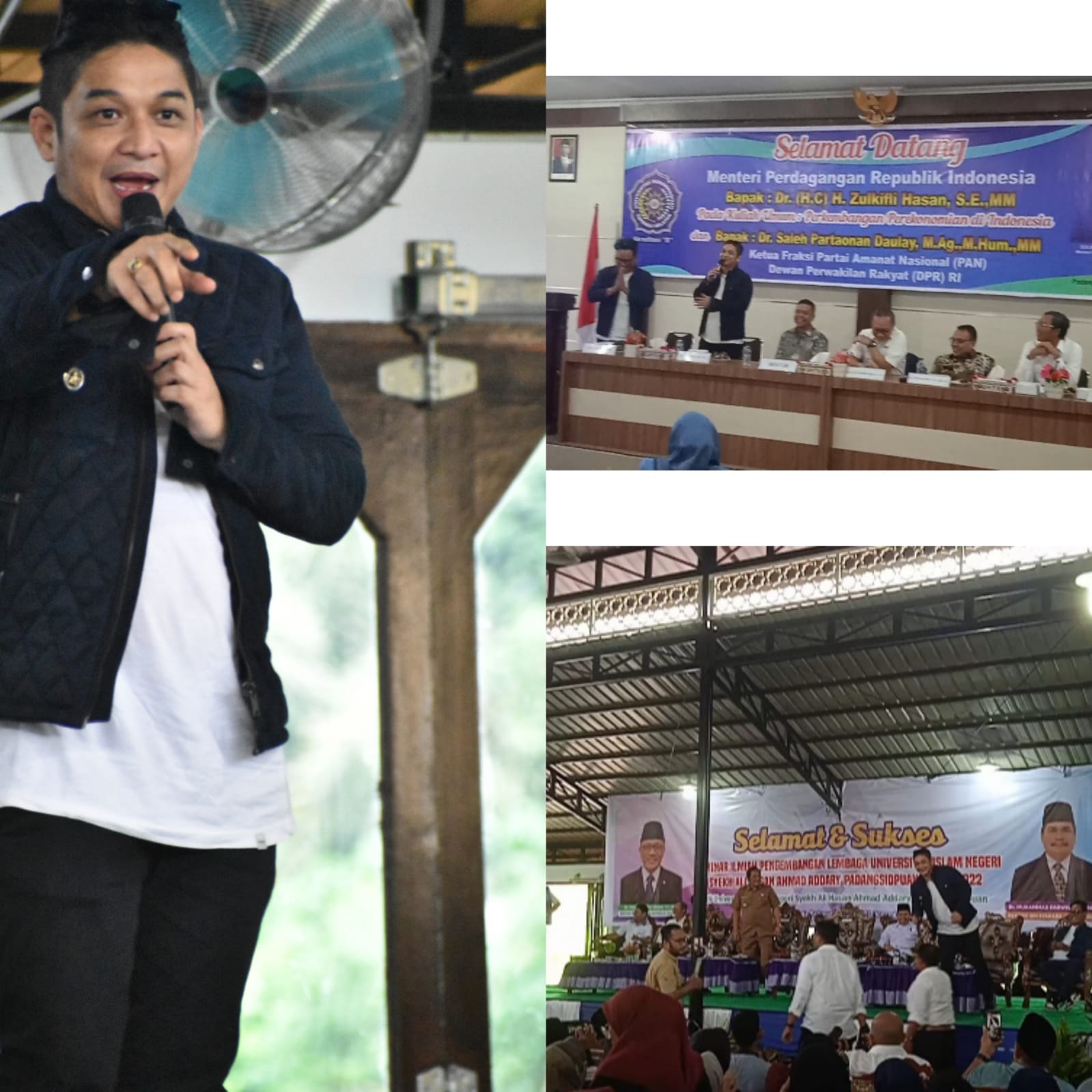 Uya Kuya dan Pasha Ungu Pukau Ribuan Mahasiswa Padangsidimpuan