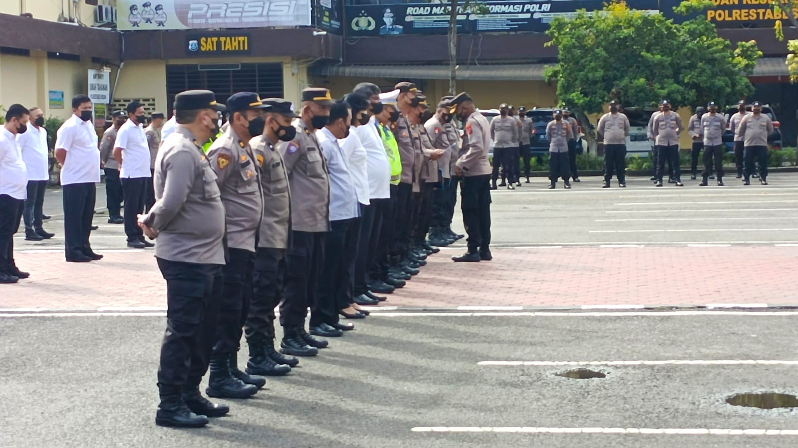 Kapolrestabes Medan Ingatkan Kepada Anggota Jauhi Narkoba, Bakal Dapat Sanksi