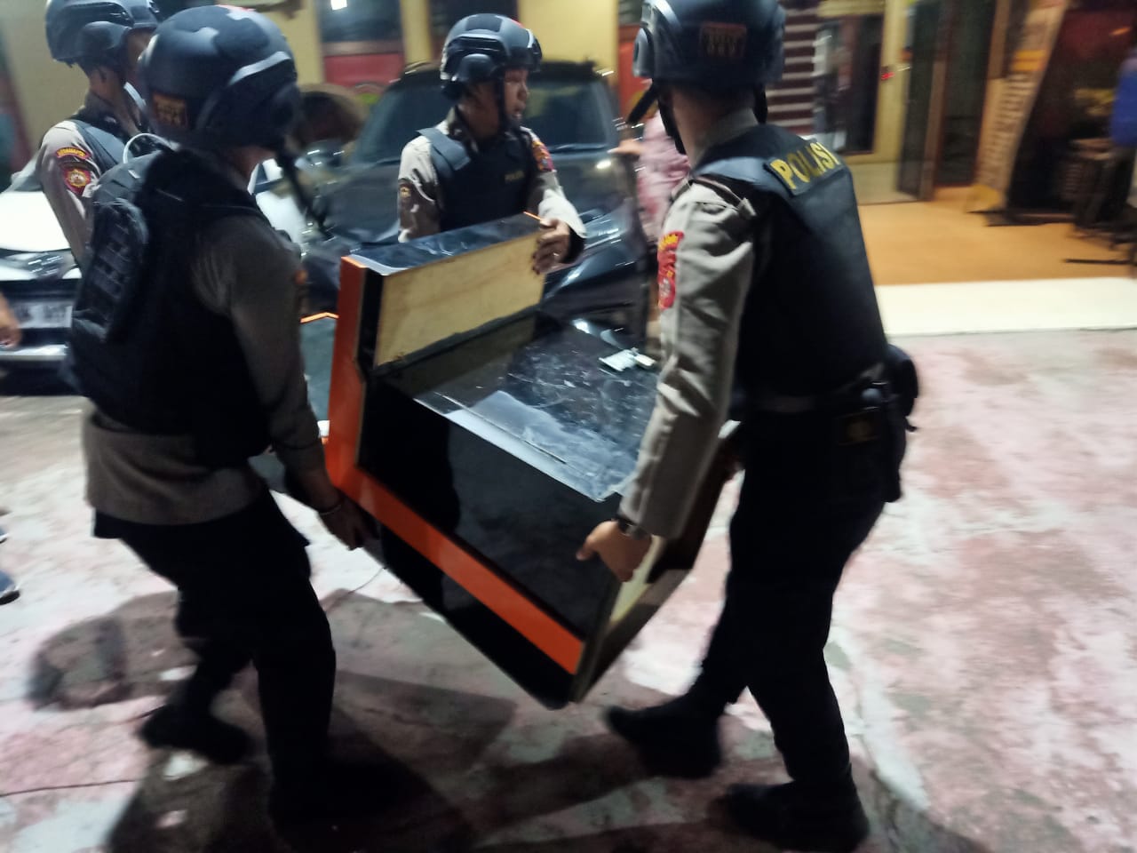 Berantas Judi di Jermal XV, Polsek Percut Seituan Amankan 6 Unit Mesin Slot dan 4 Unit Mesin Jeckpot