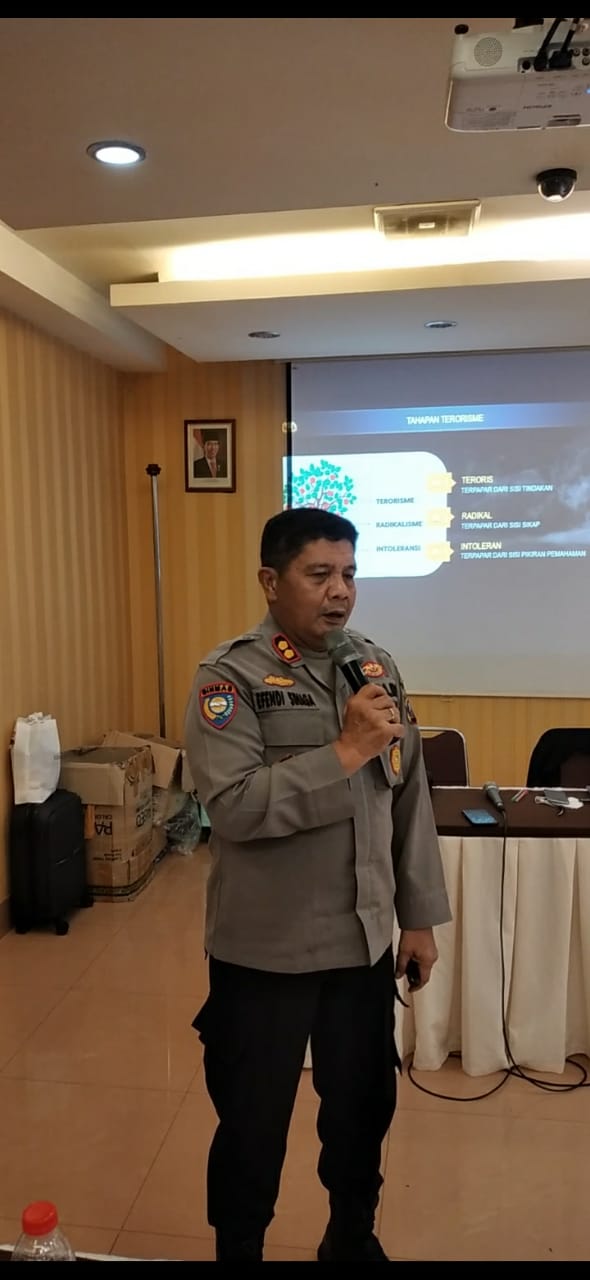 Kasat Binmas Polrestabes Medan Tekankan kepada Satpam Cegah Radikalisme dan Terorisme