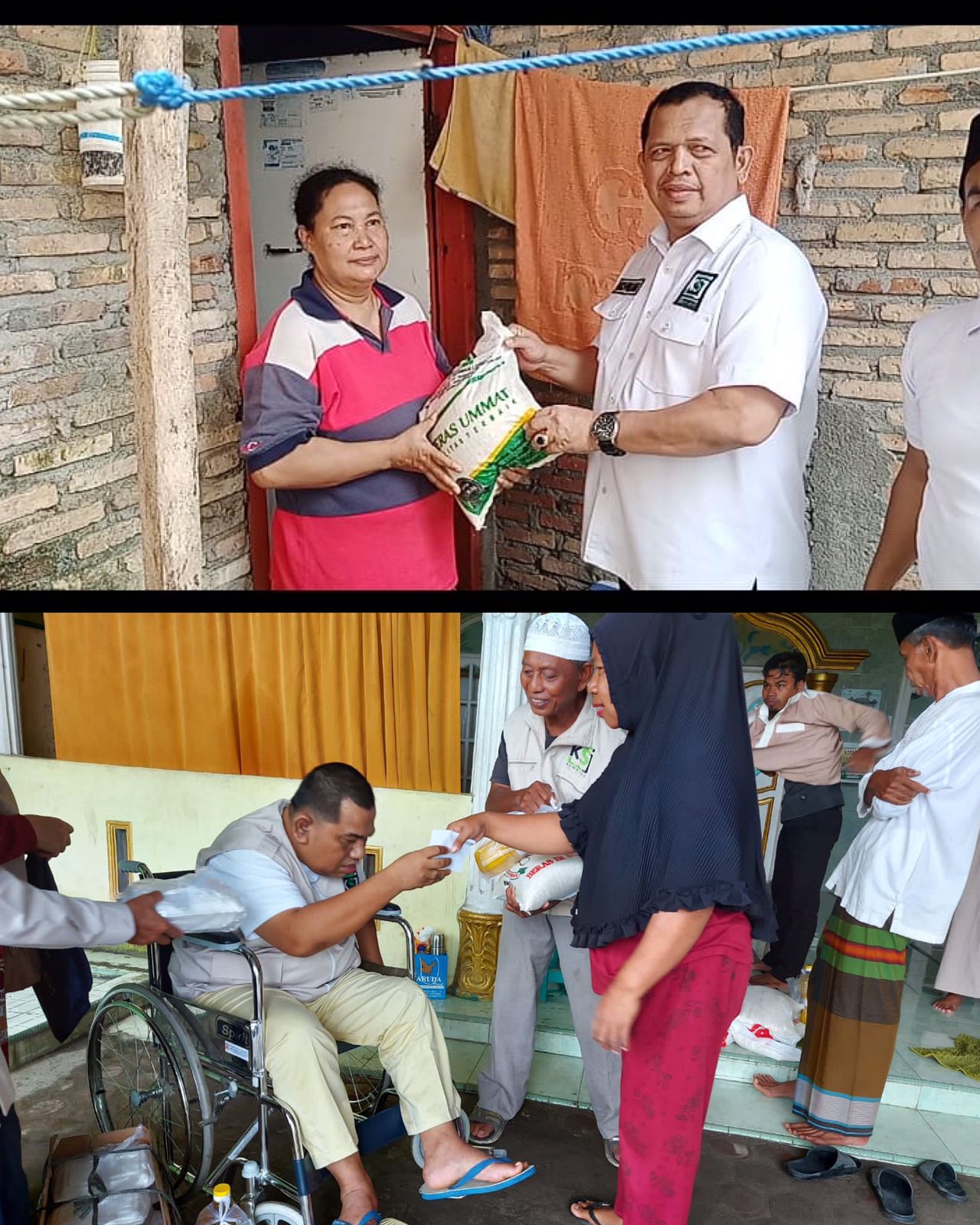 Kondisi Apapun Bukanlah Halangan KSJ untuk Berbagi