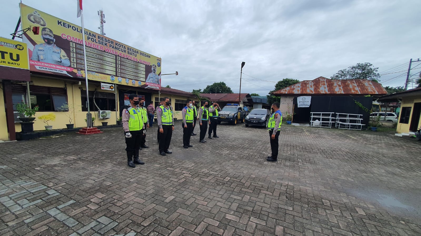Polisi Gelar Pengamanan di Jalur Wisata Medan-Berastagi