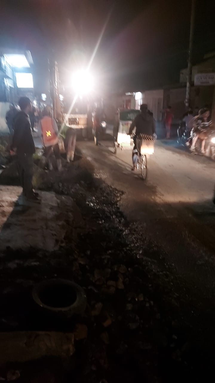 Resah, Warga Pasar 5 Desa Tembung Minta Proyek Drainase Dinas SDA BMBK Deliserdang Dihentikan