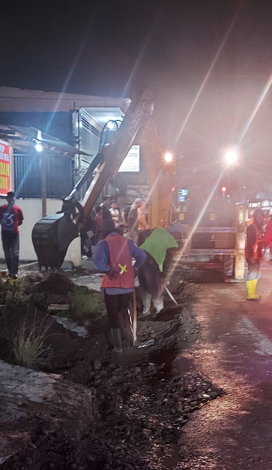 Soal Proyek Drainase di Pasar 5 Tembung , Ini Kata Kabid SDM BMBK Deliserdang