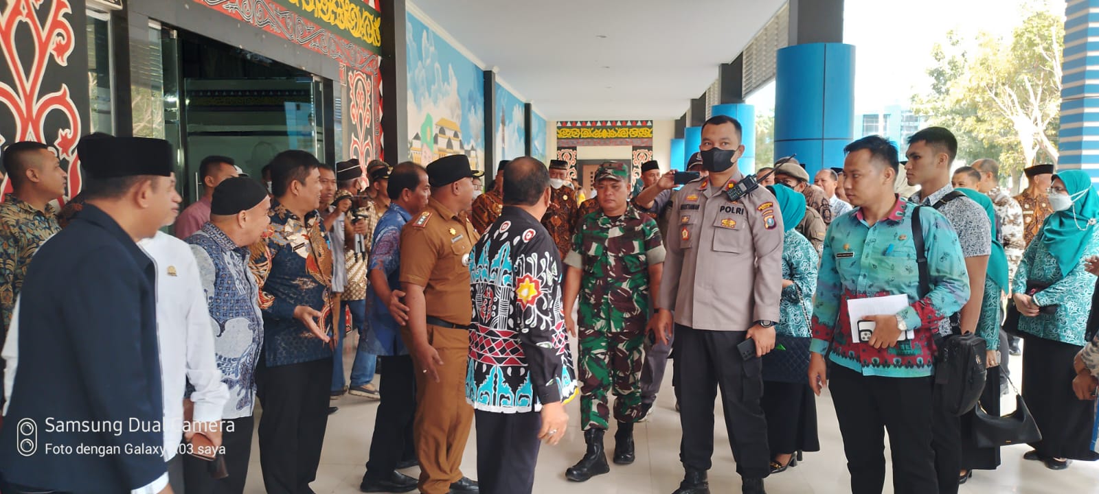 Kapolsek Percut Sei Tuan Hadiri Penilaian dan Pembinaan Kecamatan Terbaik Tingkat Sumut Tahun 2022