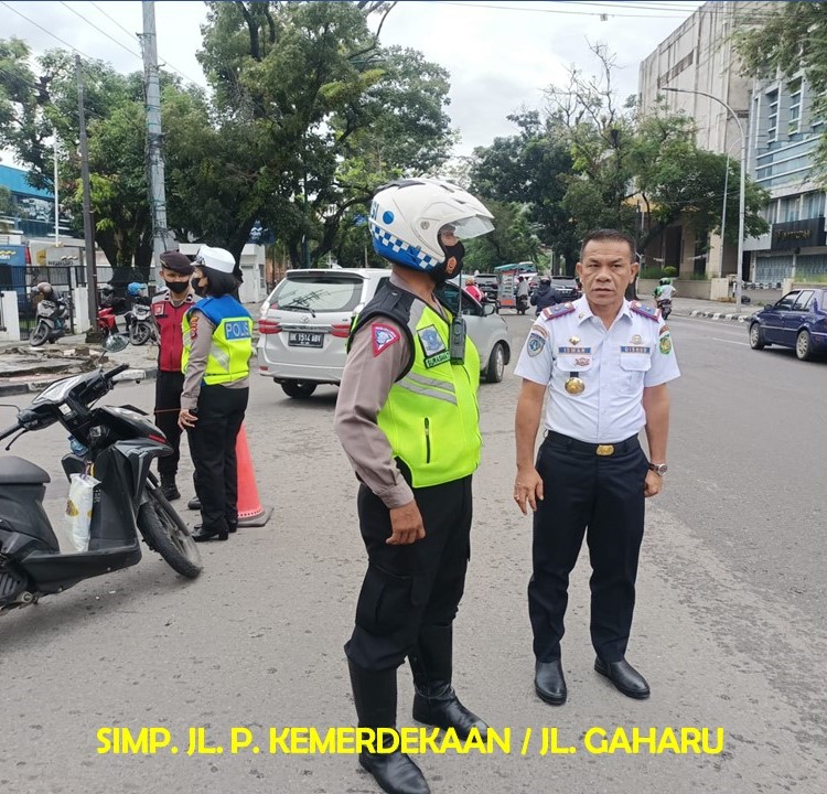 Pelaksanaan Perubahan 13 Lokasi Jalur Lalin di Kota Medan Aman dan Lancar, Ini Kata kapolrestabes Medan