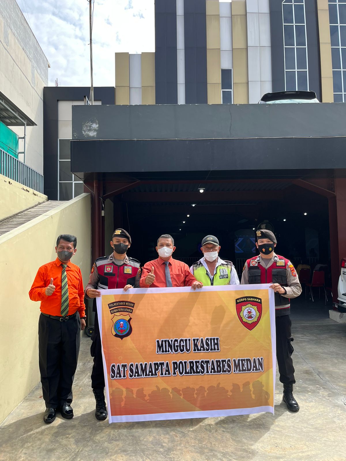 Sat Samapta Polrestabes Medan Laksanakan Patroli Dialogis dan Minggu Kasih