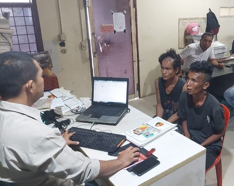 Polsek Percut Sei Tuan Amankan Dua Sekawan Pelaku Pencurian