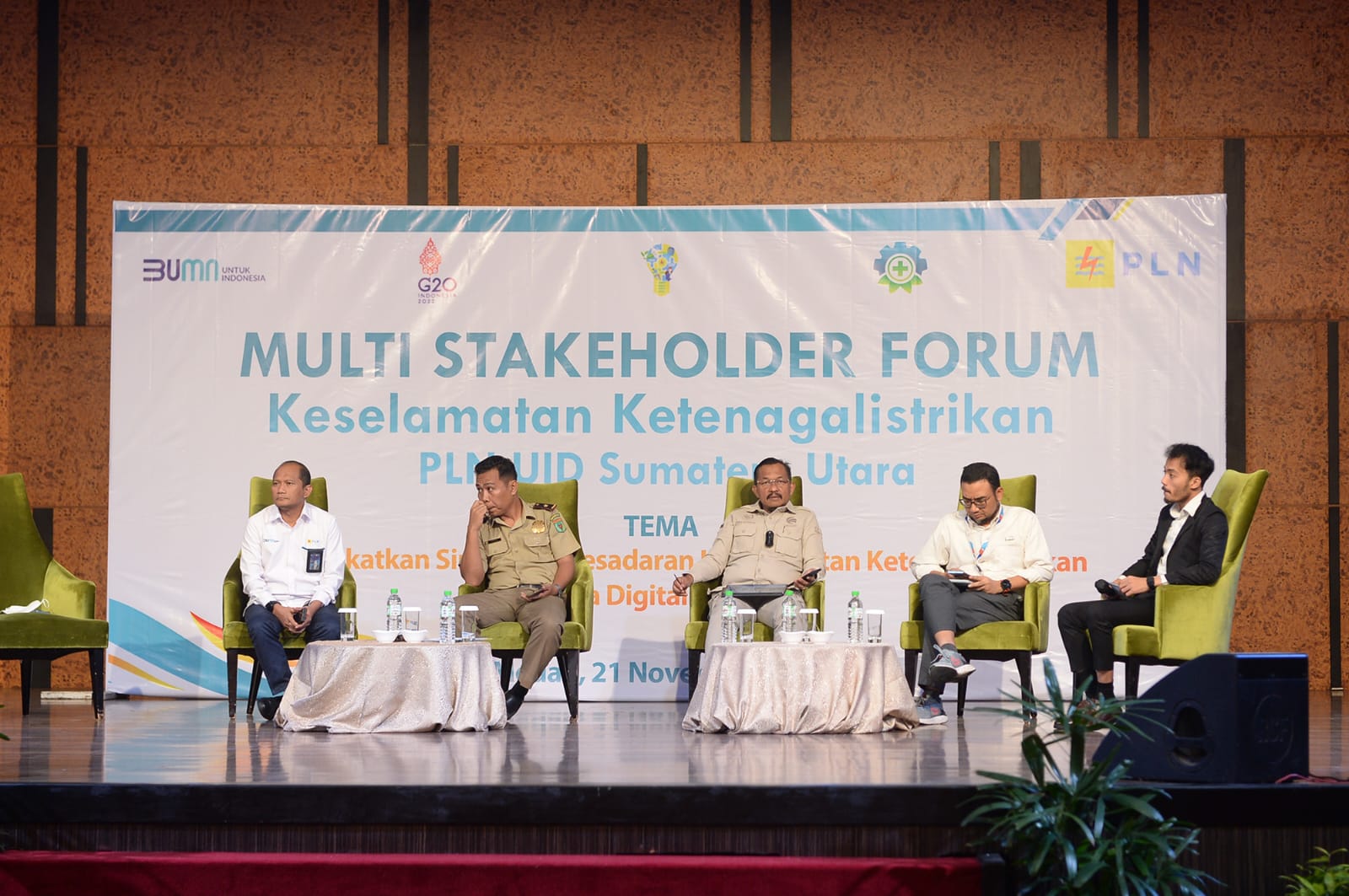 Ilyas Sitorus Minta PLN Terus Memberikan Edukasi pada Masyarakat.