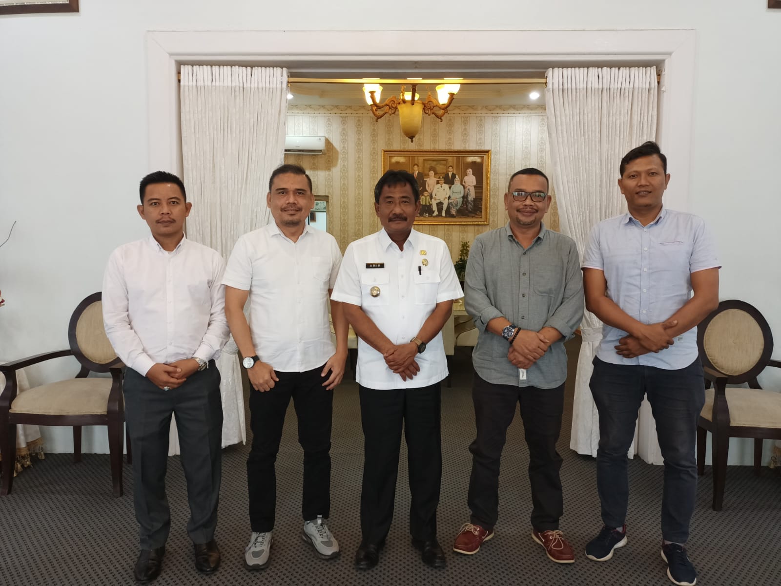 Walikota Binjai Menerima Audensi Pengurus KAUM