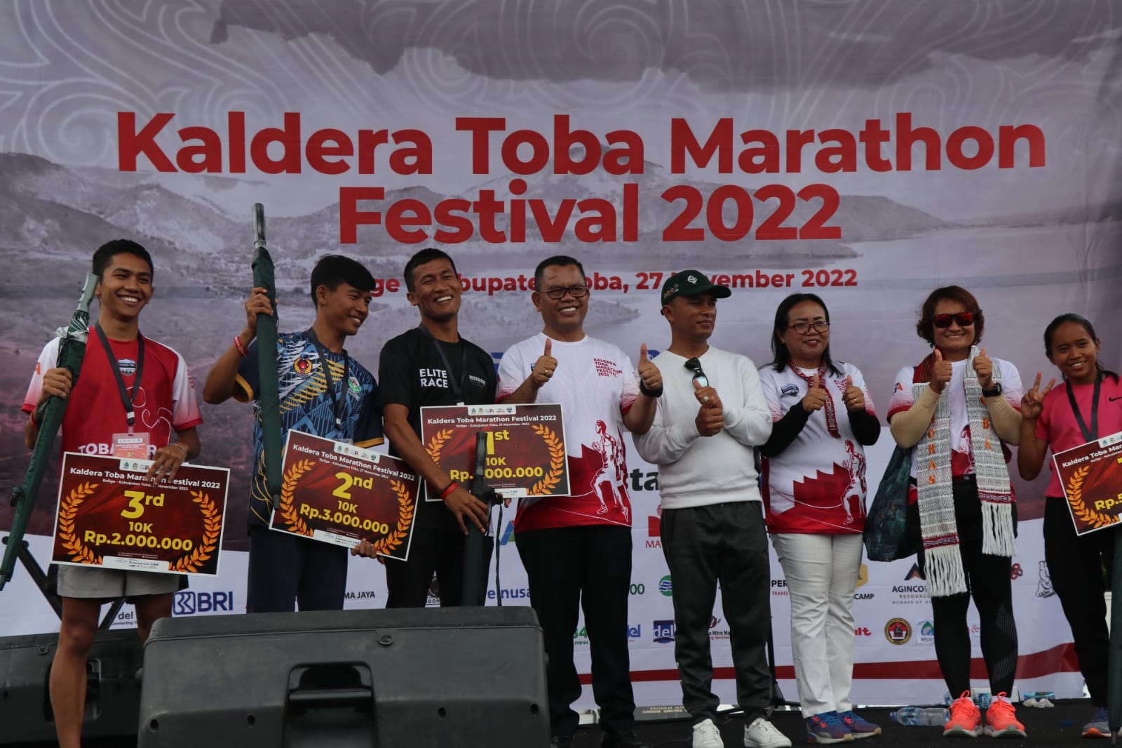 Pra F1H2O, Pemkab Toba Berkolaborasi dengan Alumni ITB Gelar Kaldera Toba Marathon 2022