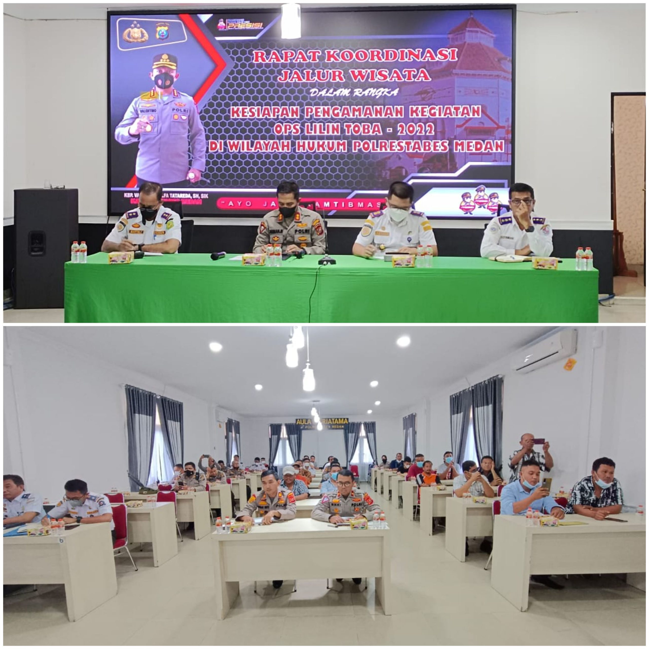 Polrestabes Medan Gerak Cepat Perkuat Koordinasi Pengamanan Jalur Wisata dan Nataru
