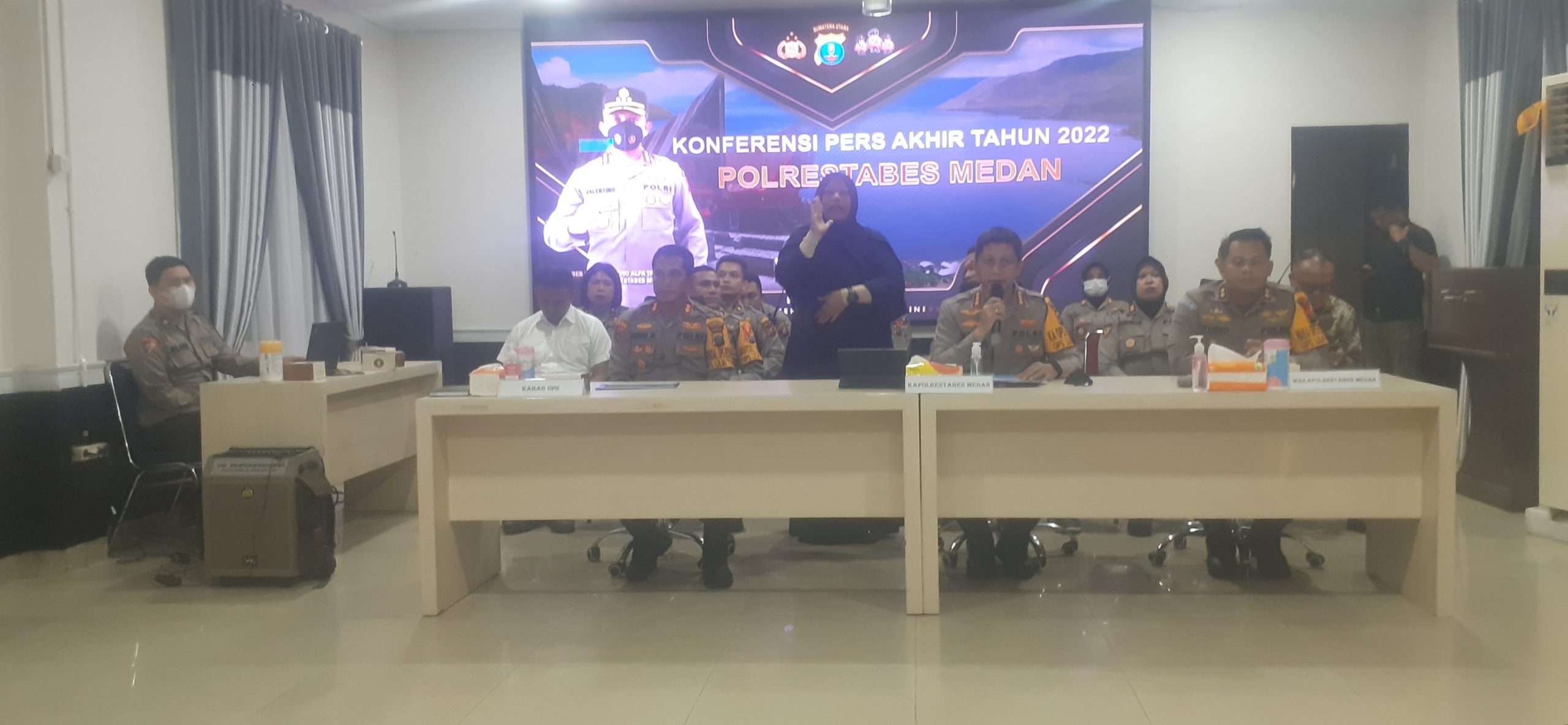 Tindak Pidana di Medan Tahun 2022 Meningkat, Penyelesaian Menurun