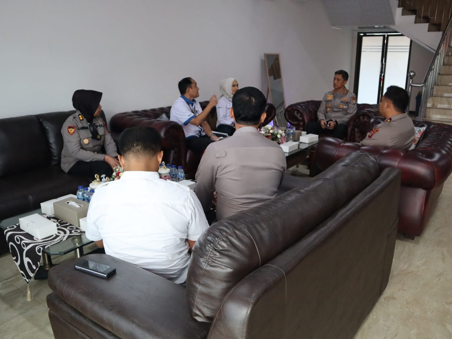 Kapolrestabes Terima Audiensi  Bank BTN Cabang Kota Medan Bahas Perjanjian Kerjasama Pembayaran Tunkin