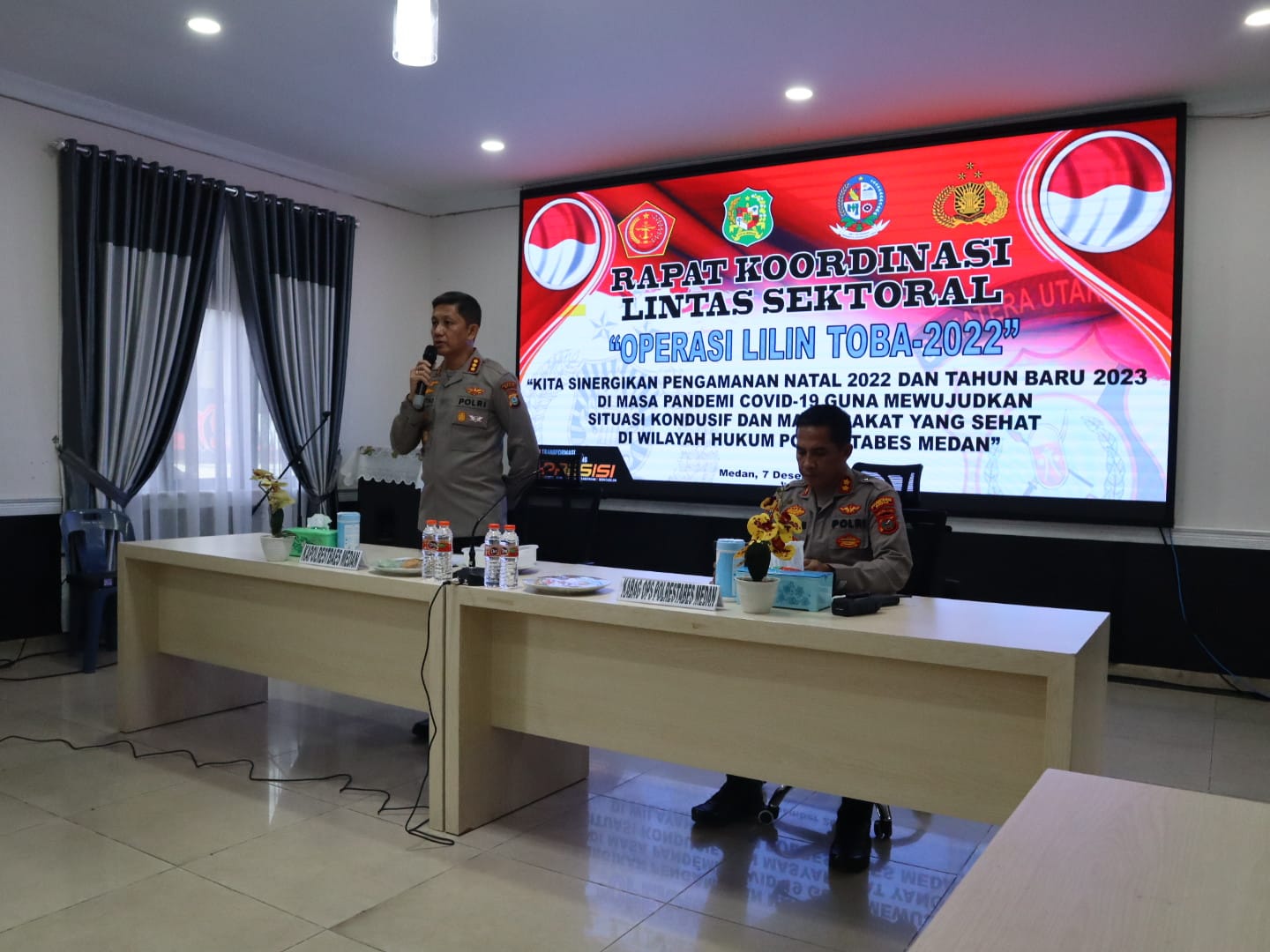 Gelar Rakor Lintas Sektoral Kesiapan Pengamanan Natal dan Tahun Baru 2023, Ini Kata Kapolrestabes Medan