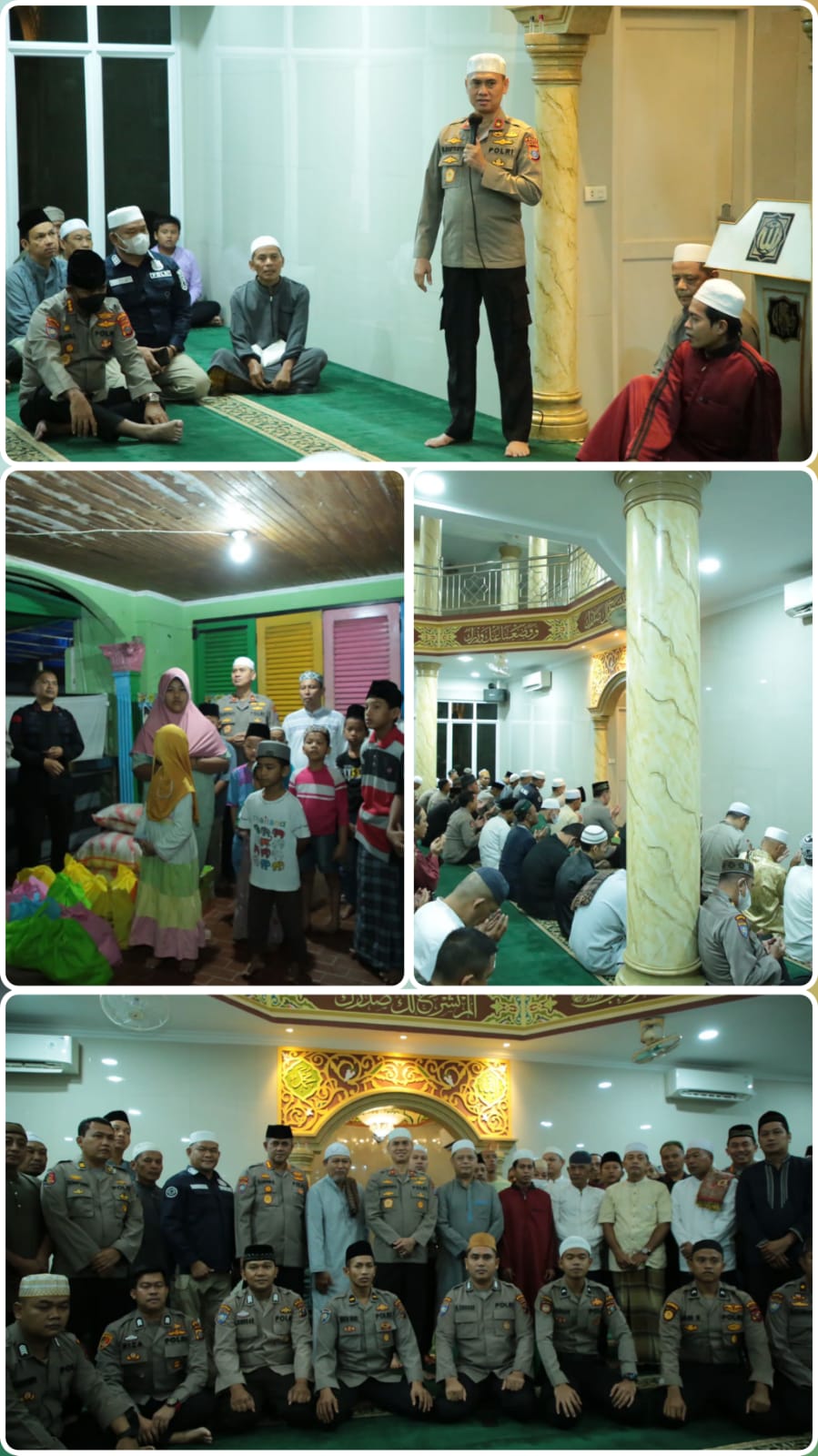 Wakapolda Sumut : Berkumpul di Dalam Masjid Membuat Iman Bertambah dan Pererat Silaturahmi