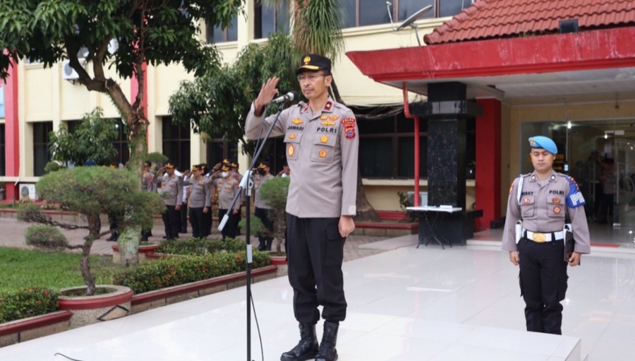 Wakapolda Sumut Pimpin Apel Gabungan Kamis Pagi, Brigjen Pol : Drs Jawari : Bekerja Dengan Baik Penuh Intrgritas
