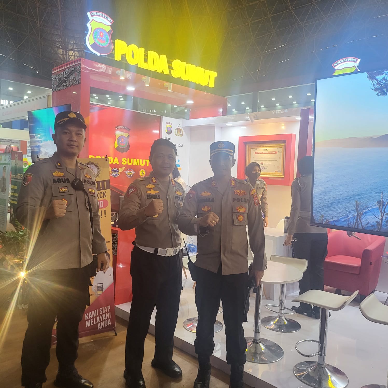 Polrestabes Pedan Tetap Siaga Berikan Pelayanan Pasca Ops Lilin Toba 2022