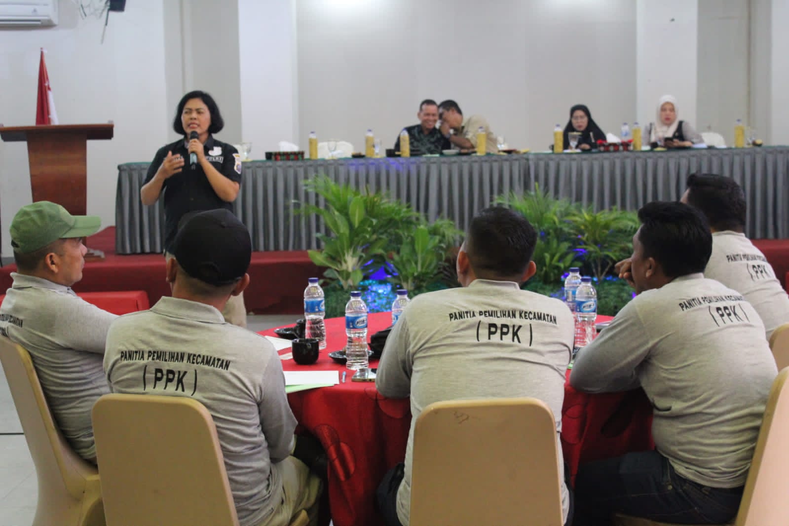 Kasat Reskrim Polres P.Sidempuan Hadiri Bimtek PPK Kota P.Sidempuan Pemilu 2024