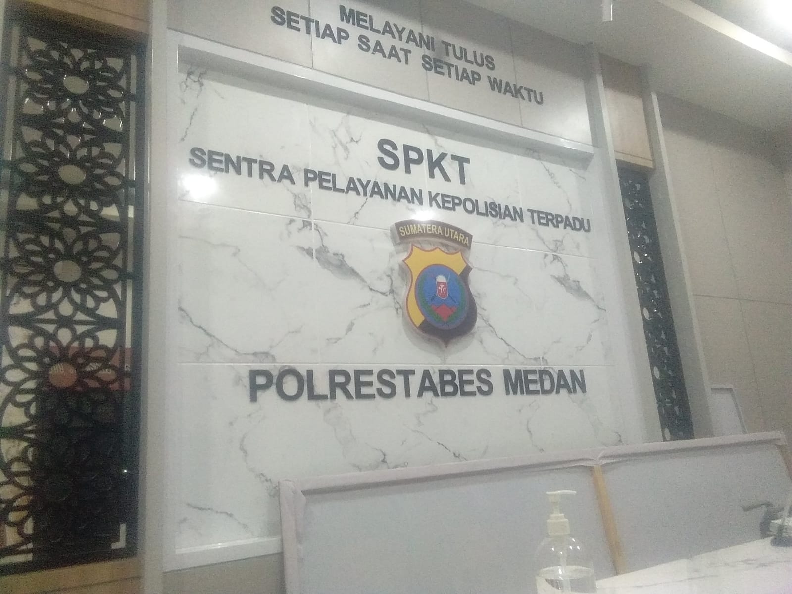 Ruang SPKT Polrestabes Medan Miliki Wajah Buat, Warga Nyaman