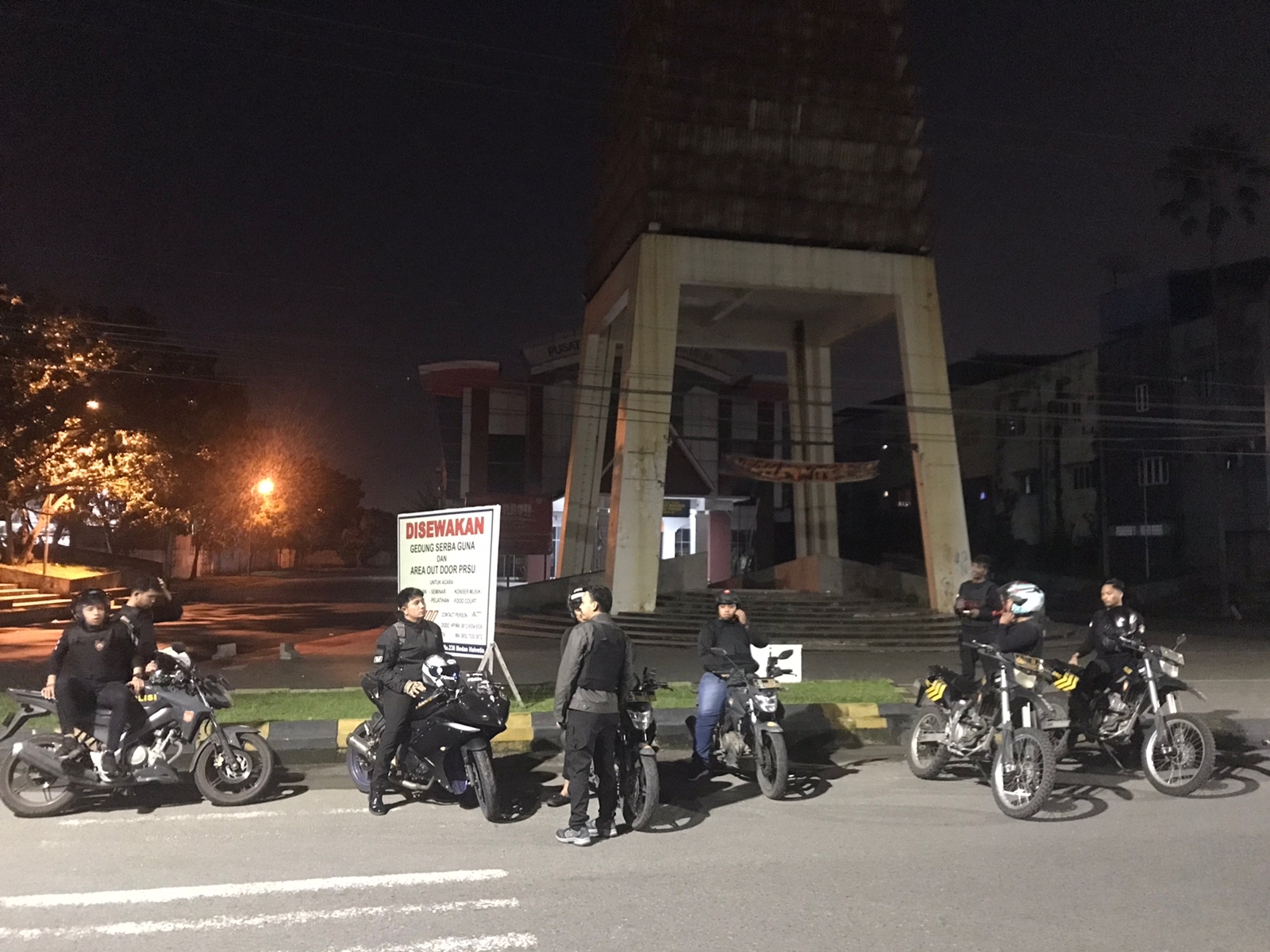 Tim Tawon Anti Begal Polrestabes Medan Patroli di Lokasi Rawan