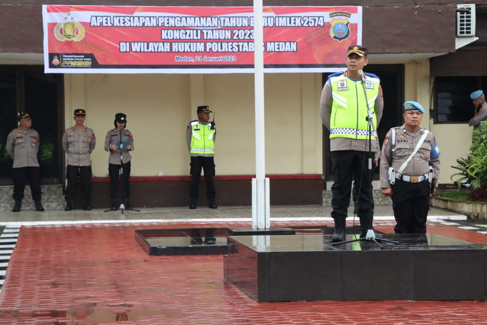 Polrestabes Medan Turunkan 624 Personel Untuk Pengamanan Tahun Baru Imlek 2574