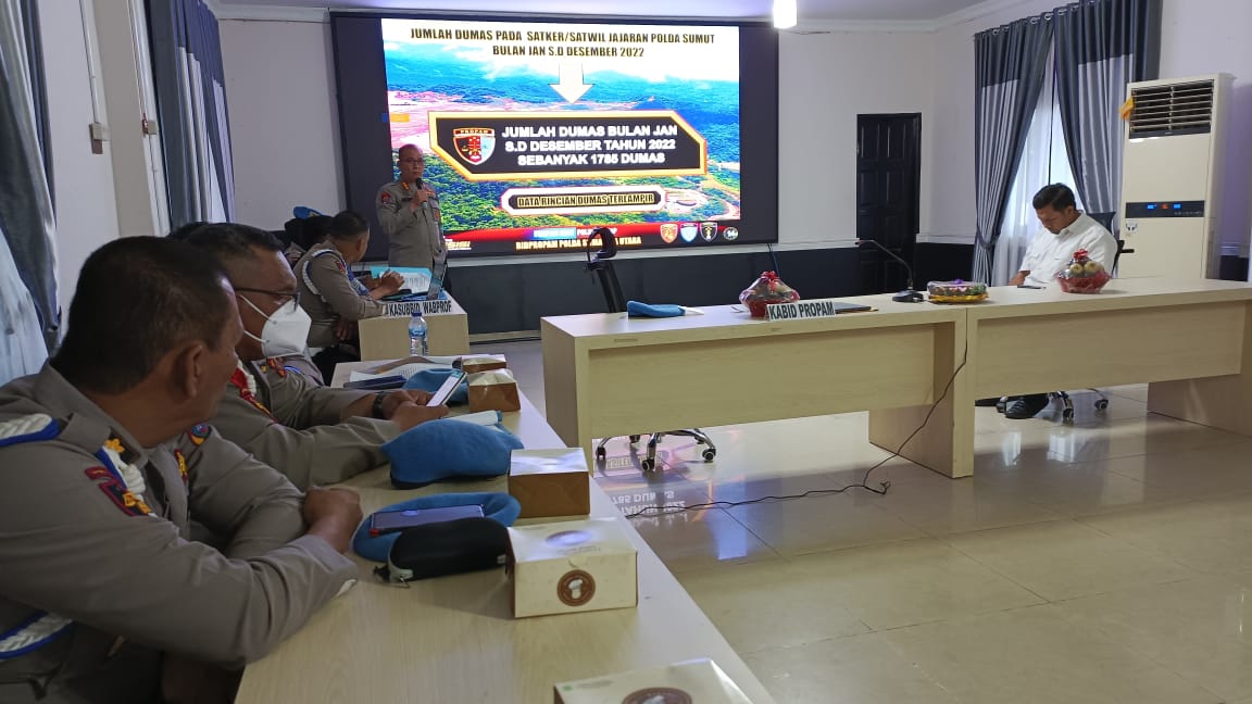 Kabid Propam Polda Sumut Sosialisasi Peraturan Polri Nomor 7 Tahun 2022 di Polrestabes Medan