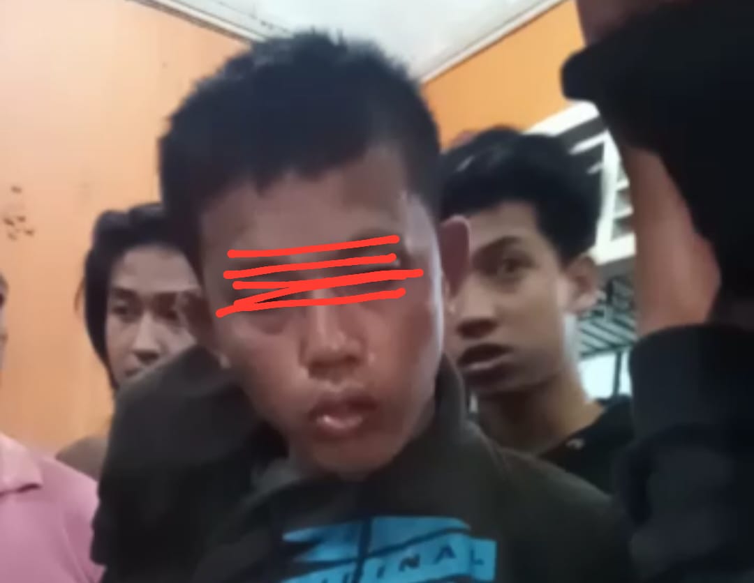 Nyuri Kotak Infak di TST Megawati Seorang Pria Jadi Bulan-bulanan Warga