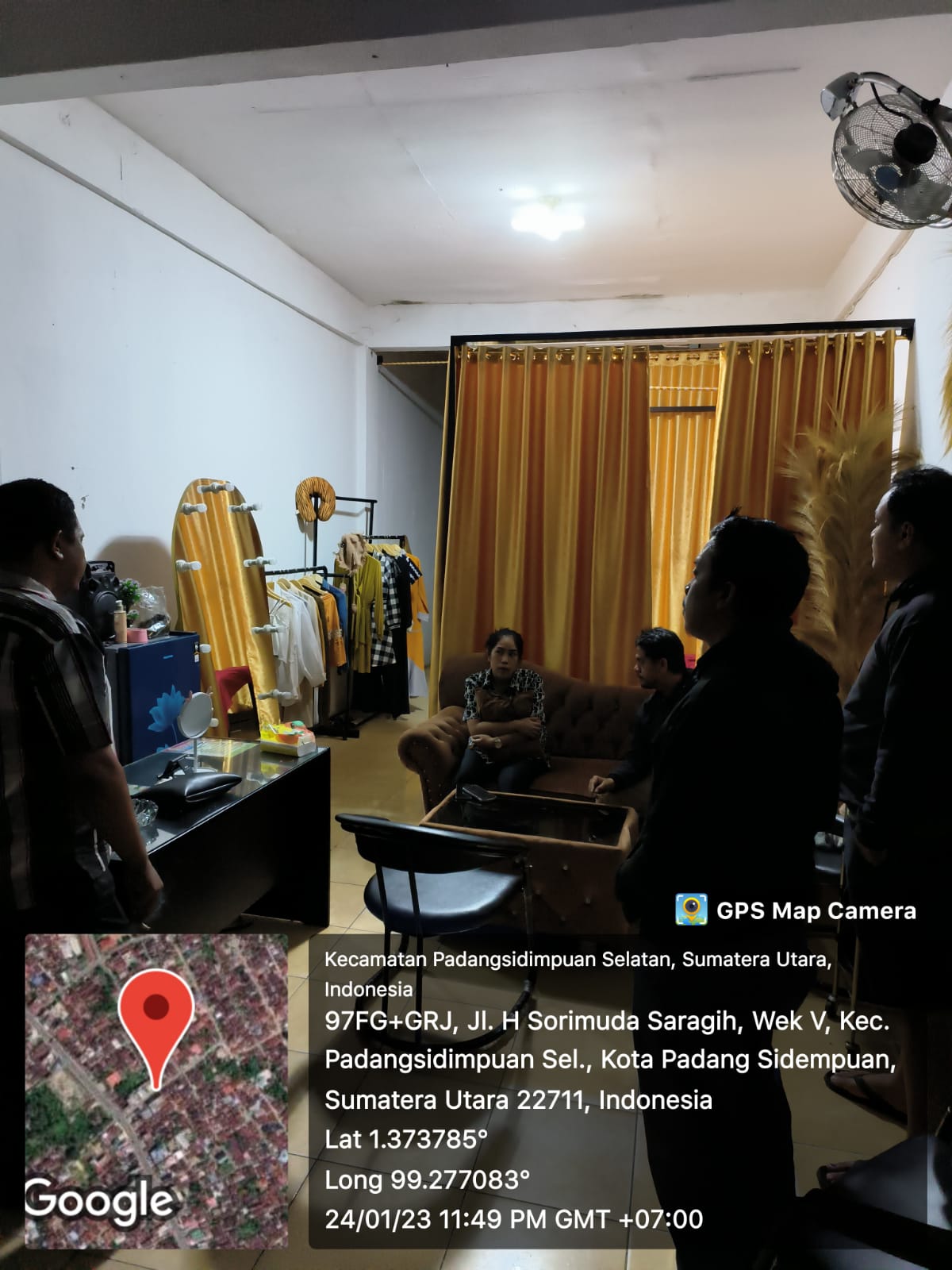 Sat Reskrim Polres P. Sidempuan Langsung Tanggapi Keluhan Masyarakat Terkait Aktivitas Salon