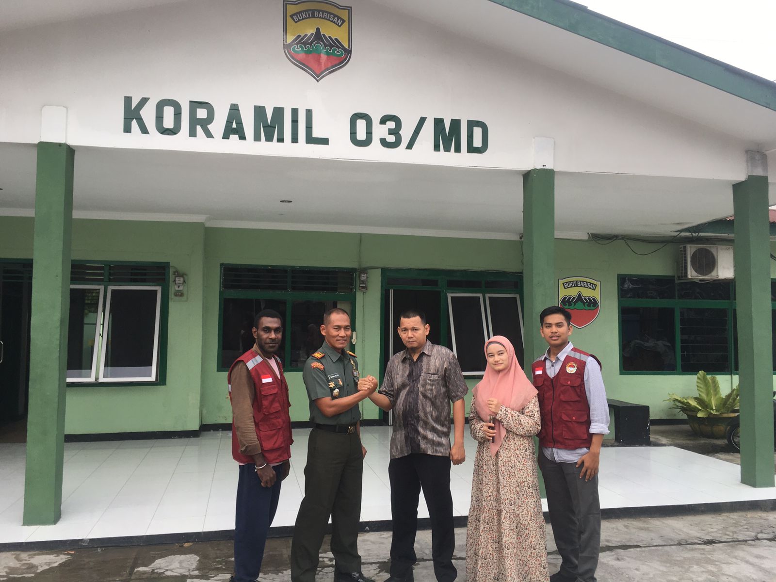 FKMN Audensi Ke Koramil 03/MD Dalam Rangka Melaksanakan Program Bedah Rumah Tidak Layak Huni