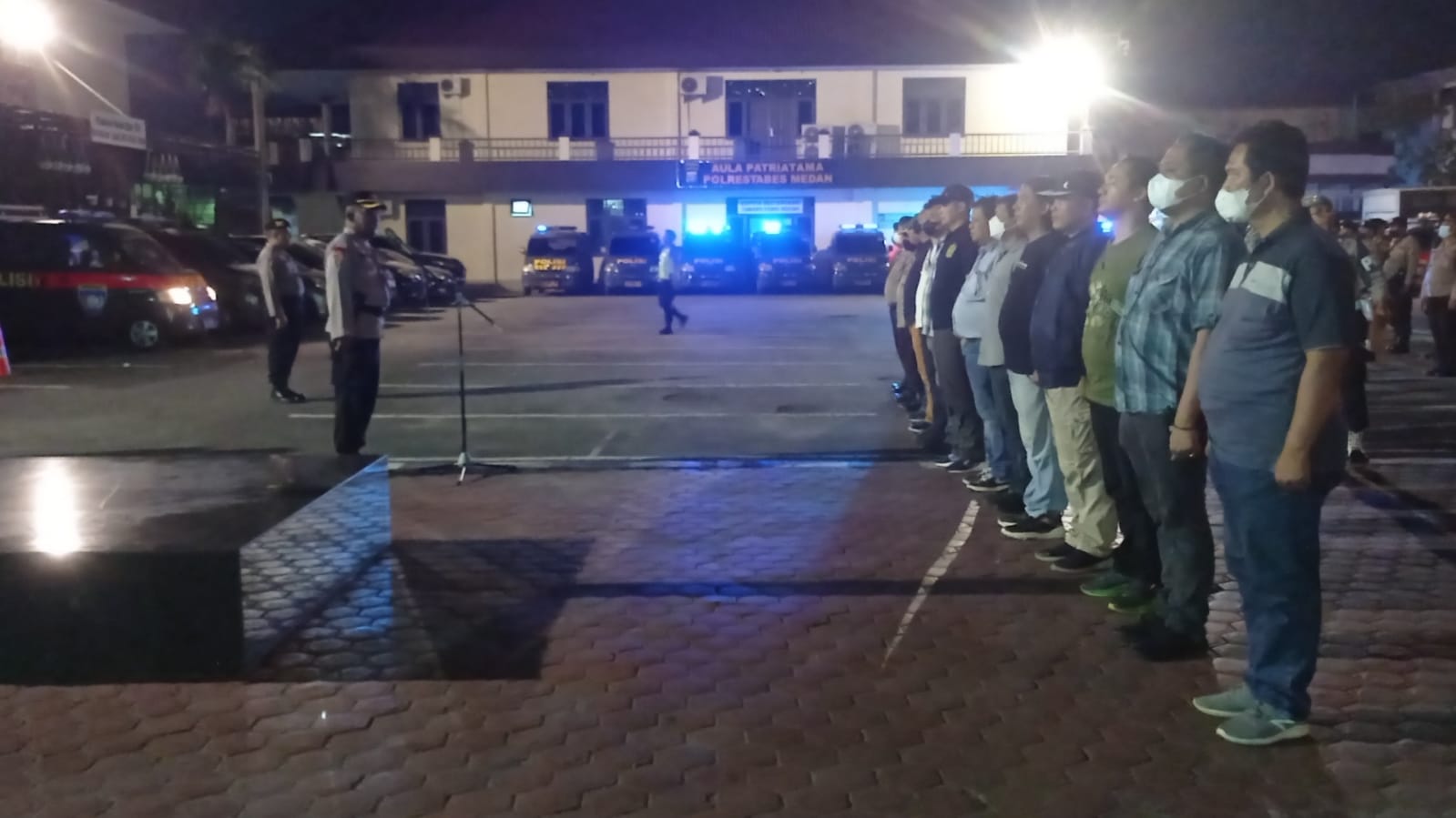 Polrestabes Medan Gelar Sispamkota, Beri Rasa Aman ke Masyarakat