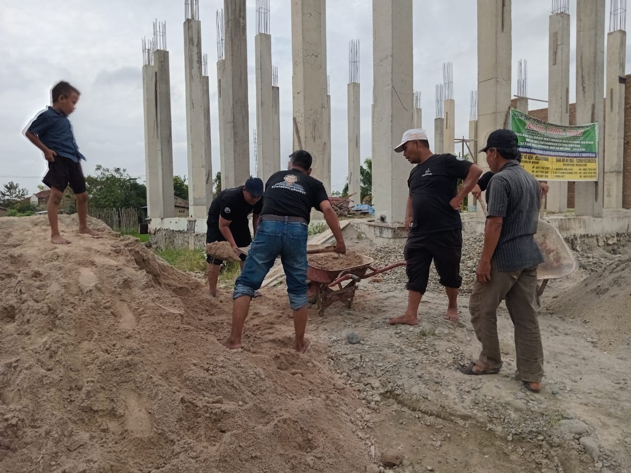 SLN Deliserdang Gotroy di Masjid Abdul Malik