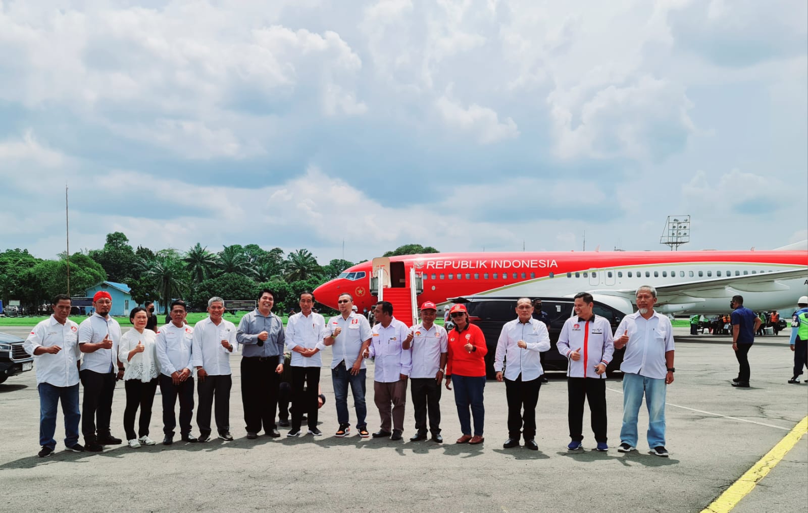 Presiden Jokowi Terima Masukan Dari Relawan