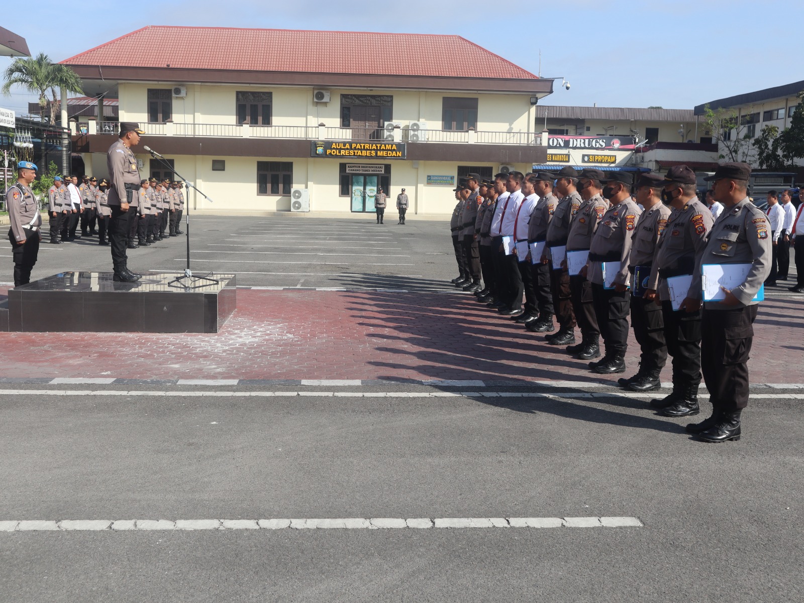 Waka Polrestabes Medan : Pengamanan VVIP Kunker Presiden RI di Medan Berjalan Lancar dan Kondusif