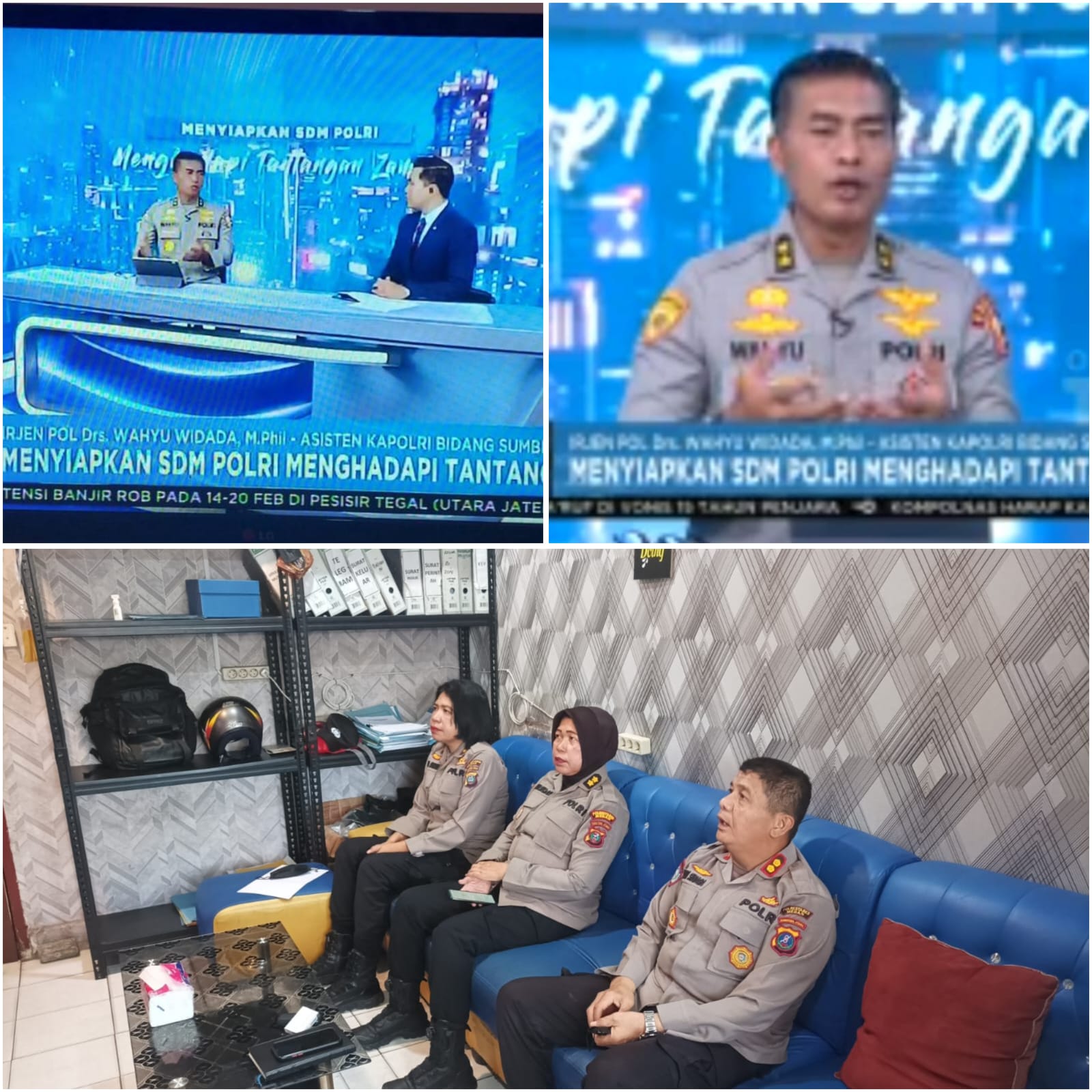 SDM Polrestabes Medan Gelar Acara TVRI Dialog Indonesia Bicara