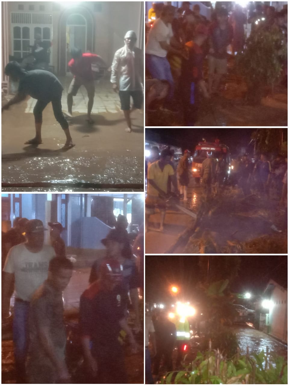 Memalukan! Banjir di Manegen, Masyarakat Kompak Usir BPBD Pemkot P. Sidempuan