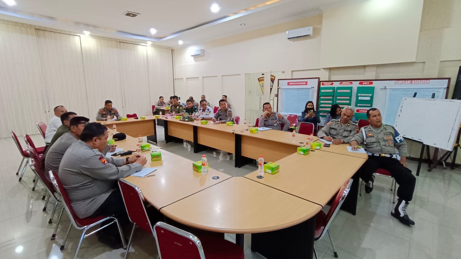 Polrestabes Medan Gelar Rakor Kenvem Pendeta Persidangan Sinode Tahunan