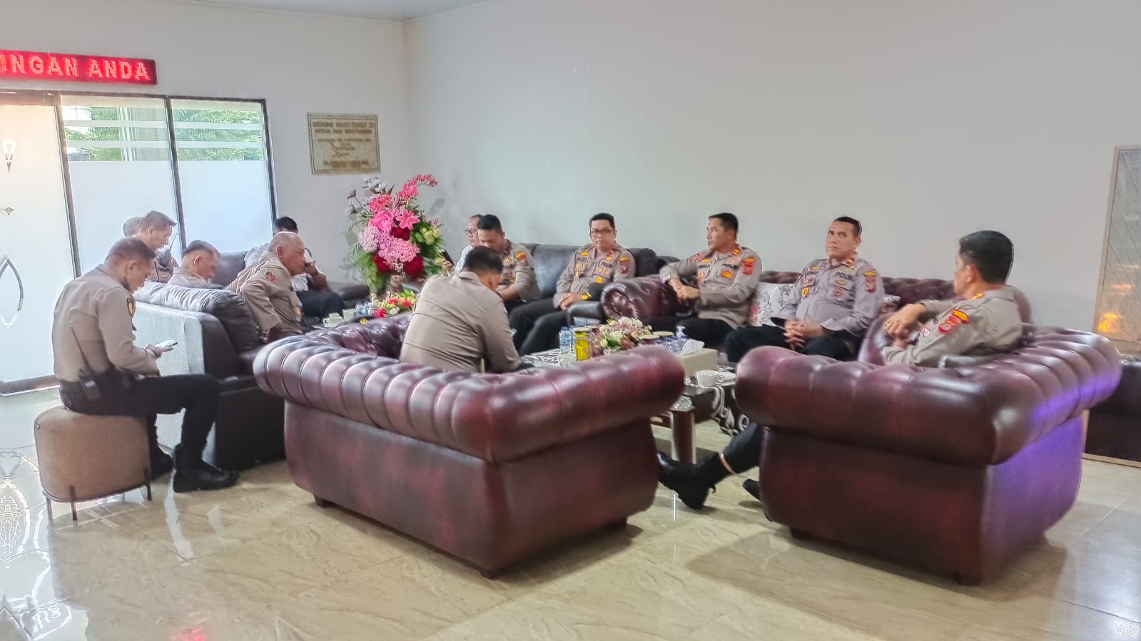 Kapolrestabes Medan Gelar Coffee Morning Bersama PJU Bahas Keamanan Kota Medan